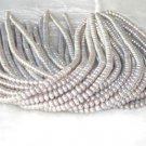 wholesale 16"" 6-7mm gray pearl necklace strings