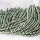 wholesale 16"" 6-7mm green pearl necklace strings
