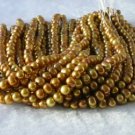 wholesale 16"" 7-8mm coffee pearl necklace strings
