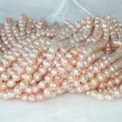 wholesale 9-10mm 16"" pink pearl necklace strings