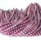wholesale 6-7mm 16"" wine-red pearl necklace strings