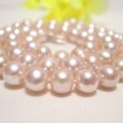 single 16'' 7-8mm LAVENDER cultured pearl NECKLACE