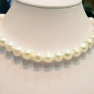 single piece 11-12mm White Cultured Pearl NECKLACE
