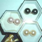 wholesale Superb 10pairs south sea shell earrings 925s