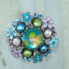 Rhinestone ring special blue Rhinestone ring special blue