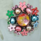 Rhinestone ring special pink Rhinestone ring special pink