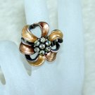 Rhinestone ring cutie golden Rhinestone ring cutie golden