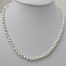 AA+ GRADE 5.5-6MM SALTWATER PEARL NECKLACE 14K Clasp