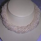 16-strand nature fresh water pearl necklace