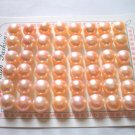Wholesale AAA+24pairs 10-11mm pink freshwater pearl earring