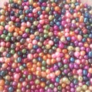 100 pcs 5 mm mix potato freshwater pearl beads
