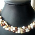 2-STR FW pearl 6-7mm necklace 36''