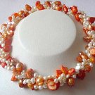 36'' 2-STR BAROQUE FRESHWATER PEARL NECKLACE