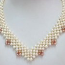Heart Natural Freshwater Pearl Necklace