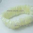 Lovely white shell rectangular bracelet