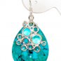 925 Sterling Silver Earrings With Genuine Turquoise