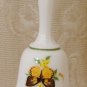 Milk Glass Bell w/ Transferred Butterflies Westmoreland or Viking