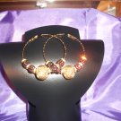 3 inch Gold bling/mesh basketball wives