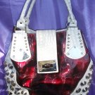 Studded Red handbag