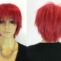 lovefashiongaga's short red cosplay hair wig free ship