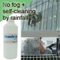 Glaschon. Antifogging grime-resistent glass coating. Block UVs