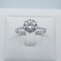 AAA 5ct Cubic Zironia ring sterling silver