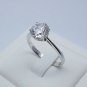 AAA 5ct Cubic Zironia ring sterling silver