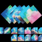 330 Sheets Small Size Constellation Origami Square Paper For Origami Paper Project - 6.3cm x 6.3cm