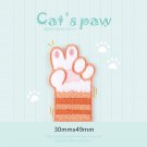 Cat's Paw Embroidered Patches/Cute Patches/Self Adhesive/Iron-On/Sew-On Patch