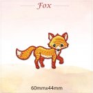 Fox Embroidered Patches/Animal Patches/Iron-On/Sew-On Patch/Patch For Jeans