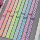 210 Stripes Hearts Vellum Glow in the Dark Origami Lucky Star Paper Strips - Pack of 7 Colors