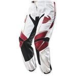 Thor Phase motorcross pants size 20 youth girls color white and maroon with knee/shin guards