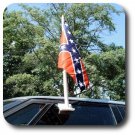 REBEL FLAG CAR FLAG