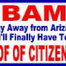 PROOF OF BUMPER STICKER