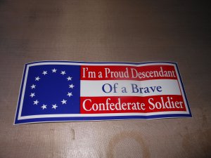 PROUD BUMPER STICKER