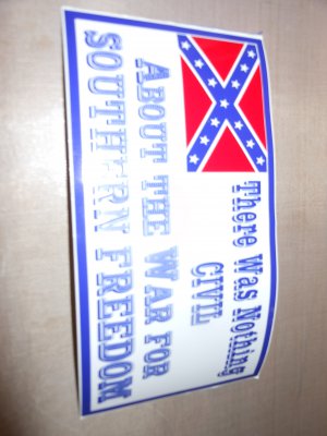 CIVIL WAR BUMPER STICKER