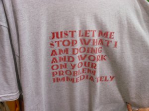 JUST LET ME STOP 2X T-SHIRT