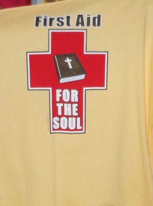 FIRST AID X LARGE T SHIRT
