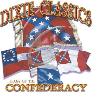 DIXIE CLASSIC FLAGS T-SHIRT MEDIUM
