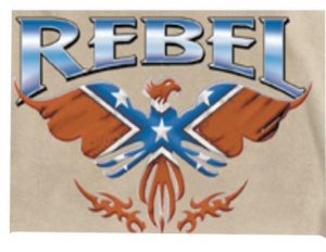 REBEL EAGEL T-SHIRT X-LARGE