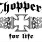 CHOPPER T-SHIRT ASH GRAY SMALL