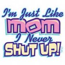 just like mom onesie 12 month
