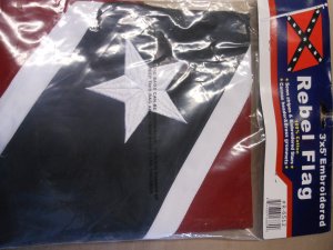 rebel cotton star stitch 3'x5' flag