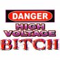 dange high voltage t-shirt 5x