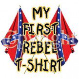 my first rebel t-shirt 2t