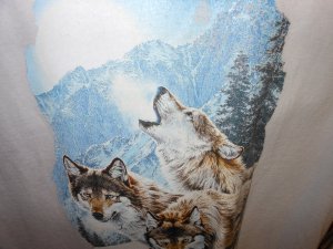 HOWLING WOLF T-SHIRT MEDUIM