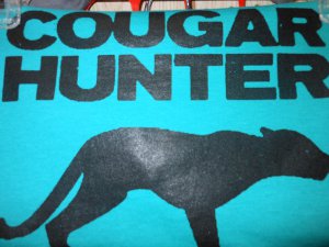 couger hunter t-shirt 5X