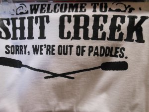 WELCOME TO SHIT T-SHIRT LARGE