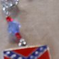 REBEL FLAG BELLY RING