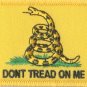 DONT TREAD ON ME PATCH 2"X3"